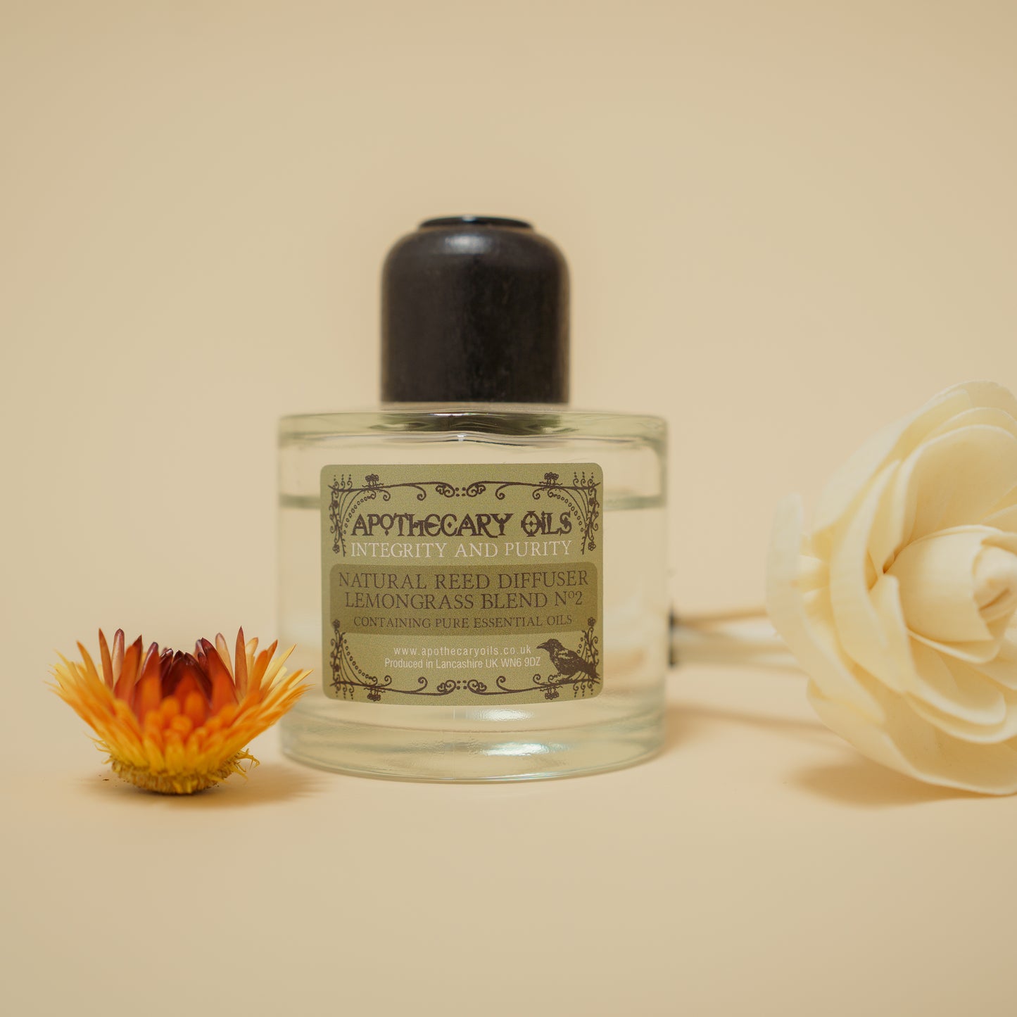 Natural Reed diffuser No.2 Lemongrass Blend