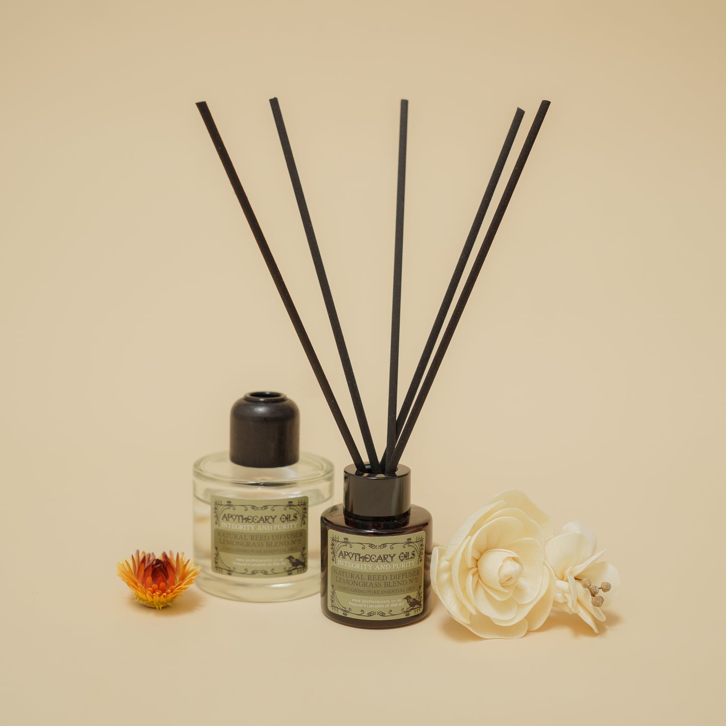 Natural Reed diffuser No.2 Lemongrass Blend