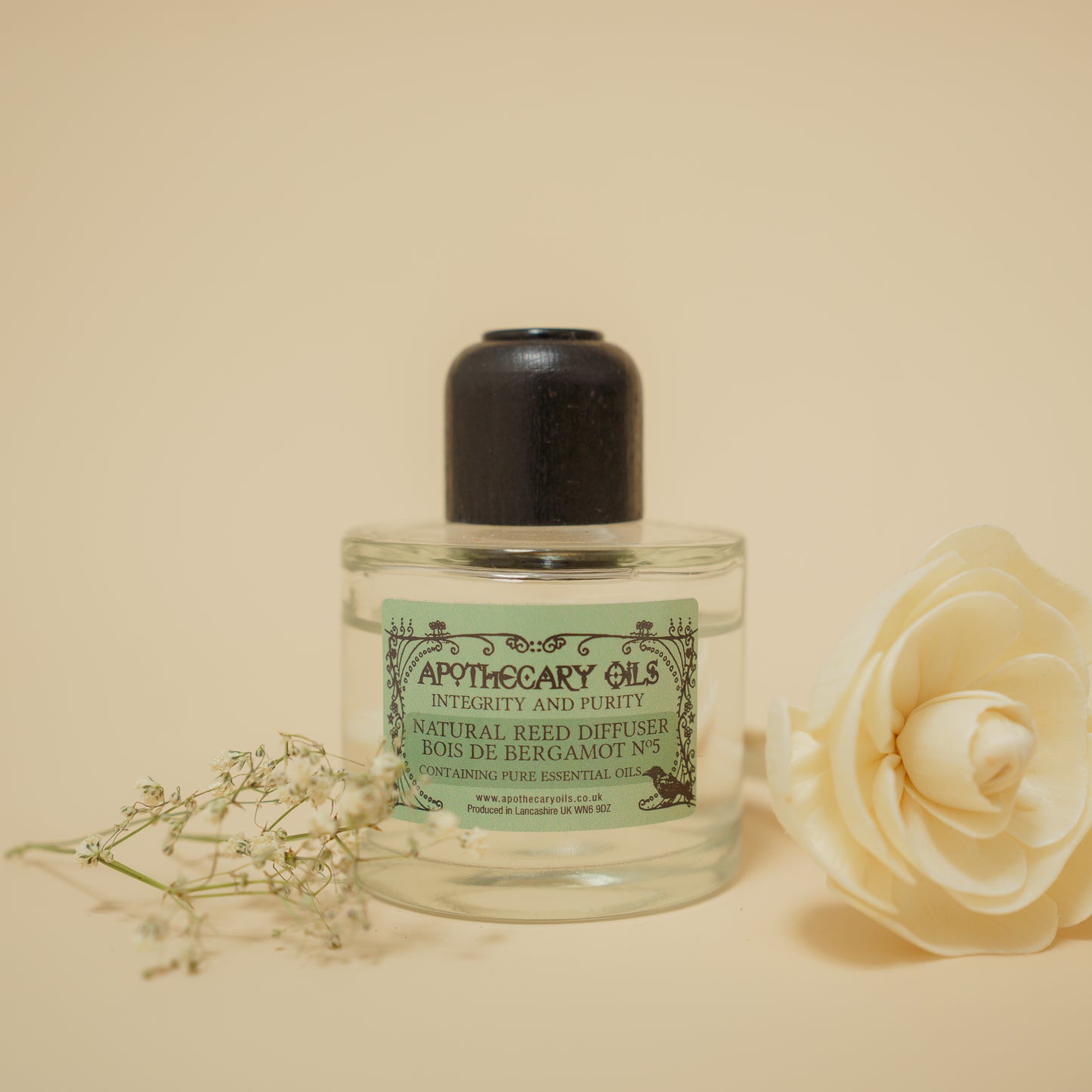 Natural Reed Diffuser No.5 Bois de Bergamot