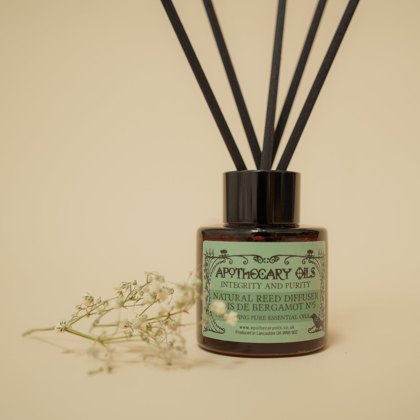 Natural Reed Diffuser No.5 Bois de Bergamot