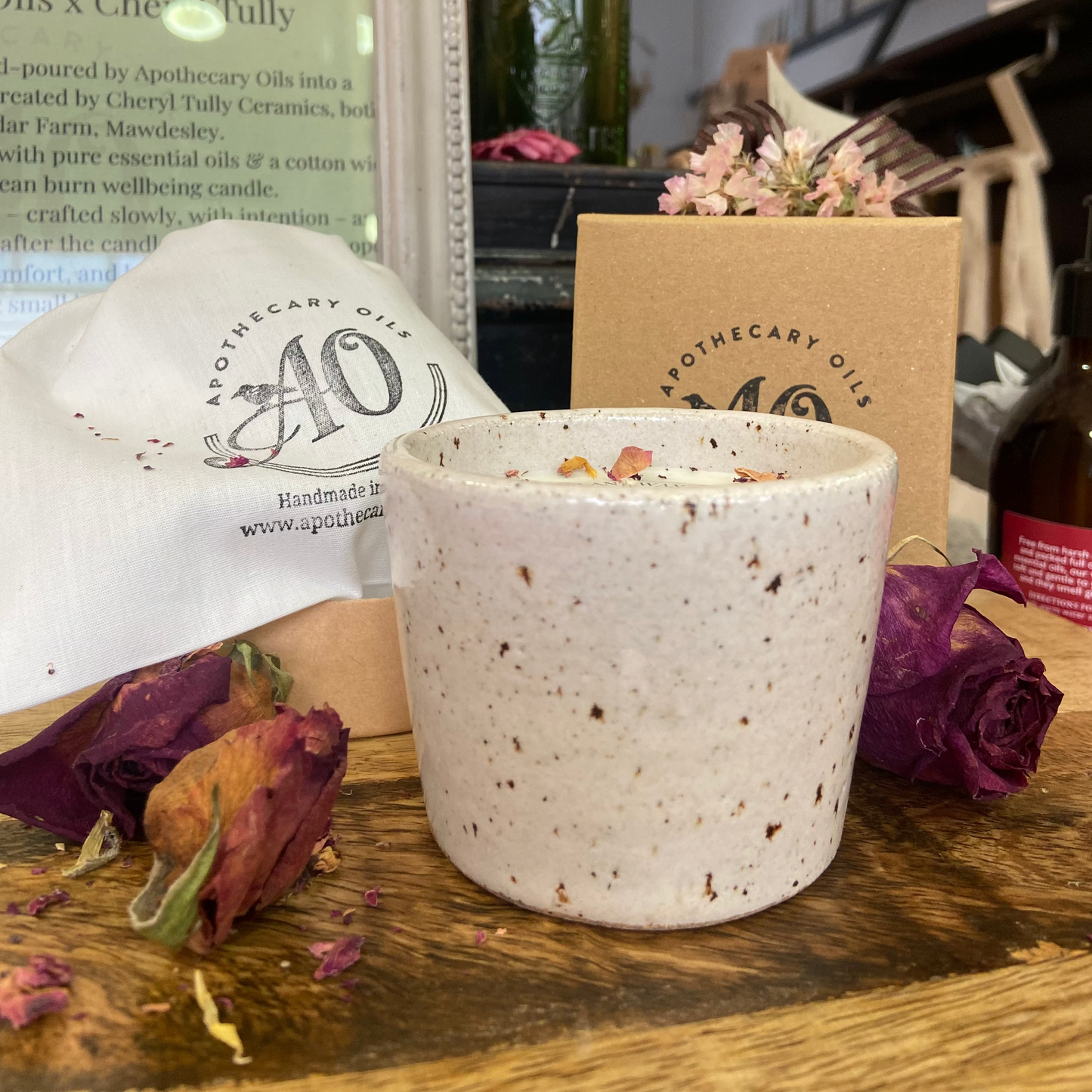 Love Blend Ceramic Candle