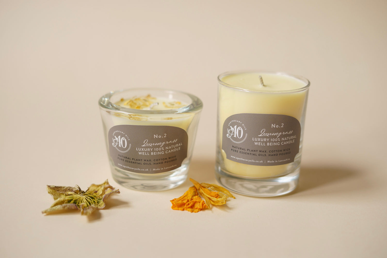 Natural Wellbeing Candles