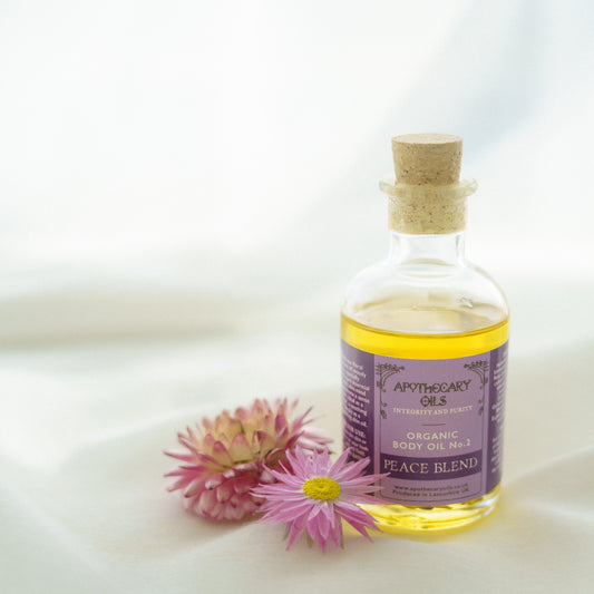 Peace Organic Body Oil – Calming Aromatherapy for Relaxation